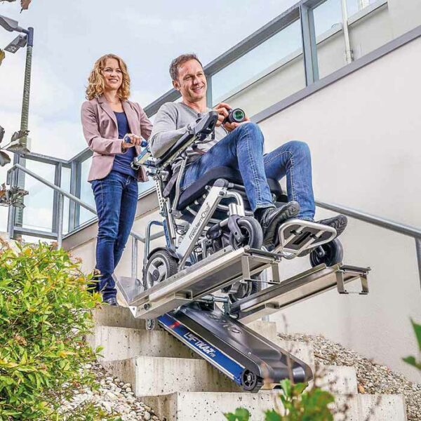 Treppenraupe für E-Rollstuhl